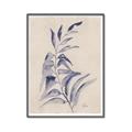 Picture of Blue Botanical II _GroupedProduct_Rectangle_Portrait_Canvas_Framed_