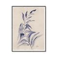 Picture of Blue Botanical II _GroupedProduct_Rectangle_Portrait_Canvas_Framed_