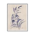 Picture of Blue Botanical II _GroupedProduct_Rectangle_Portrait_Canvas_Framed_
