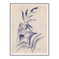 Picture of Blue Botanical II _GroupedProduct_Rectangle_Portrait_Canvas_Framed_
