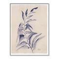 Picture of Blue Botanical II _GroupedProduct_Rectangle_Portrait_Canvas_Framed_