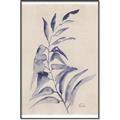 Picture of Blue Botanical II _GroupedProduct_Rectangle_Portrait_Canvas_Framed_