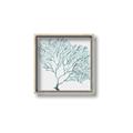 Picture of Teal Coral I  _GroupedProduct_Square_Canvas_Framed_