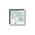 Picture of Teal Coral I  _GroupedProduct_Square_Canvas_Framed_