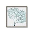 Picture of Teal Coral I  _GroupedProduct_Square_Canvas_Framed_
