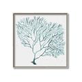 Picture of Teal Coral I  _GroupedProduct_Square_Canvas_Framed_