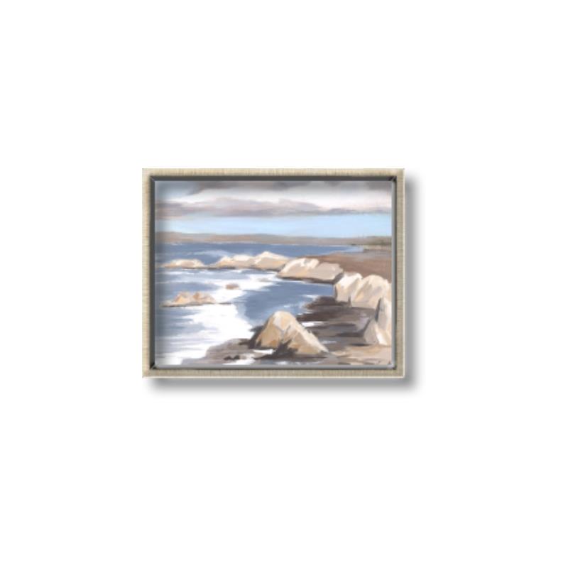 Picture of Rocky Coastline _GroupedProduct_Rectangle_Landscape_Canvas_Framed_