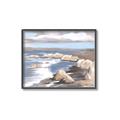 Picture of Rocky Coastline _GroupedProduct_Rectangle_Landscape_Canvas_Framed_
