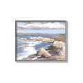 Picture of Rocky Coastline _GroupedProduct_Rectangle_Landscape_Canvas_Framed_