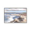 Picture of Rocky Coastline _GroupedProduct_Rectangle_Landscape_Canvas_Framed_