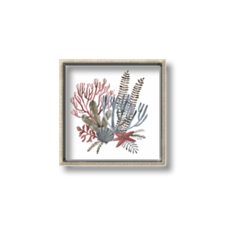 Picture of Ocean Coral l _GroupedProduct_Square_Canvas_Framed_