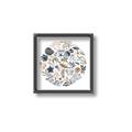 Picture of Coral circle II _GroupedProduct_Square_Canvas_Framed_