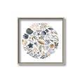 Picture of Coral circle II _GroupedProduct_Square_Canvas_Framed_