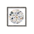 Picture of Coral circle II _GroupedProduct_Square_Canvas_Framed_