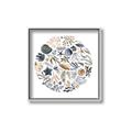 Picture of Coral circle II _GroupedProduct_Square_Canvas_Framed_