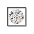 Picture of Coral circle II _GroupedProduct_Square_Canvas_Framed_
