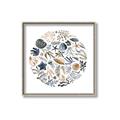 Picture of Coral circle II _GroupedProduct_Square_Canvas_Framed_