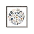 Picture of Coral circle II _GroupedProduct_Square_Canvas_Framed_