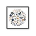 Picture of Coral circle II _GroupedProduct_Square_Canvas_Framed_
