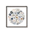 Picture of Coral circle II _GroupedProduct_Square_Canvas_Framed_