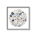 Picture of Coral circle II _GroupedProduct_Square_Canvas_Framed_