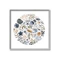 Picture of Coral circle II _GroupedProduct_Square_Canvas_Framed_