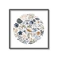 Picture of Coral circle II _GroupedProduct_Square_Canvas_Framed_