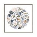 Picture of Coral circle II _GroupedProduct_Square_Canvas_Framed_