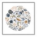 Picture of Coral circle II _GroupedProduct_Square_Canvas_Framed_