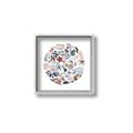 Picture of Coral circle I _GroupedProduct_Square_Canvas_Framed_