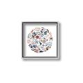 Picture of Coral circle I _GroupedProduct_Square_Canvas_Framed_