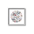 Picture of Coral circle I _GroupedProduct_Square_Canvas_Framed_