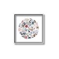 Picture of Coral circle I _GroupedProduct_Square_Canvas_Framed_
