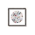 Picture of Coral circle I _GroupedProduct_Square_Canvas_Framed_