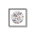 Picture of Coral circle I _GroupedProduct_Square_Canvas_Framed_