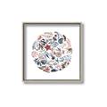 Picture of Coral circle I _GroupedProduct_Square_Canvas_Framed_