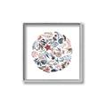 Picture of Coral circle I _GroupedProduct_Square_Canvas_Framed_