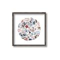 Picture of Coral circle I _GroupedProduct_Square_Canvas_Framed_