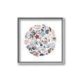 Picture of Coral circle I _GroupedProduct_Square_Canvas_Framed_