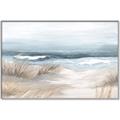 Picture of Shallow Sea    _GroupedProduct_Rectangle_Landscape_Canvas_Framed_