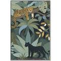 Picture of Jungle Safari II _GroupedProduct_Rectangle_Portrait_Canvas_Framed_