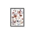Picture of Pink Poppy Linen _GroupedProduct_Rectangle_Portrait_Canvas_Framed_