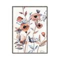 Picture of Pink Poppy Linen _GroupedProduct_Rectangle_Portrait_Canvas_Framed_