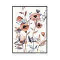 Picture of Pink Poppy Linen _GroupedProduct_Rectangle_Portrait_Canvas_Framed_