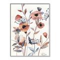 Picture of Pink Poppy Linen _GroupedProduct_Rectangle_Portrait_Canvas_Framed_