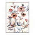 Picture of Pink Poppy Linen _GroupedProduct_Rectangle_Portrait_Canvas_Framed_