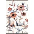 Picture of Pink Poppy Linen _GroupedProduct_Rectangle_Portrait_Canvas_Framed_