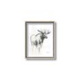 Picture of Moose Charcoal _GroupedProduct_Rectangle_Portrait_Canvas_Framed_