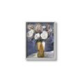 Picture of White Flower in Vase l _GroupedProduct_Rectangle_Portrait_Canvas_Framed_