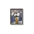 Picture of White Flower in Vase l _GroupedProduct_Rectangle_Portrait_Canvas_Framed_